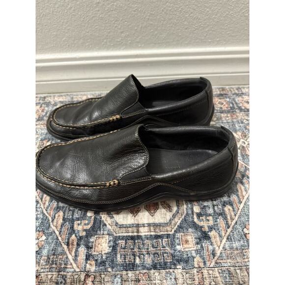 Cole Haan Tucker Venetian Black Leather Driving Loafer Shoes Men’s Size 8.5 M - Picture 3 of 7